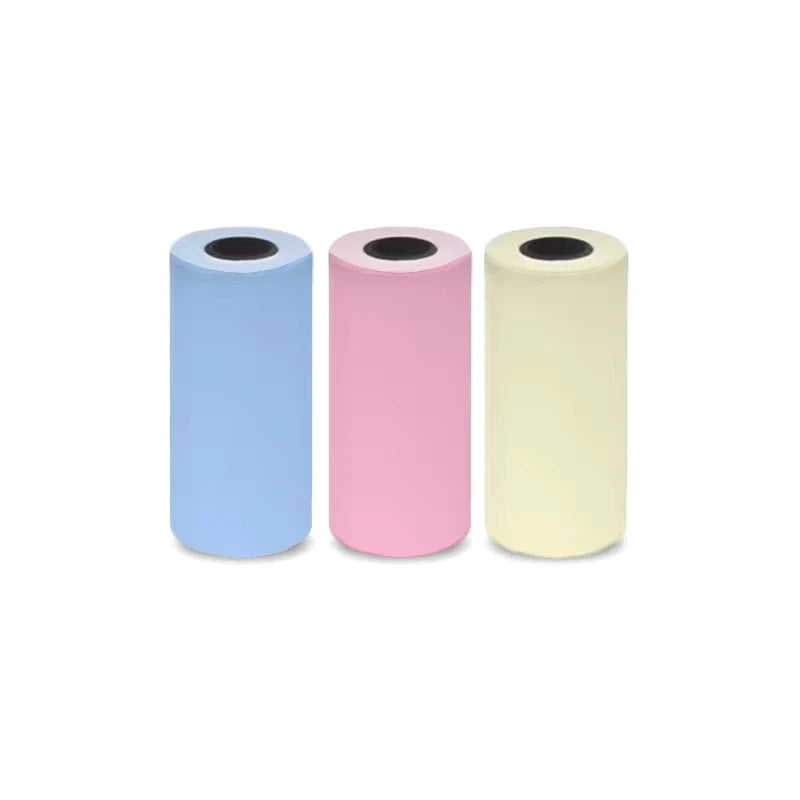 Portable Mini Thermal Printer for Travel – 58mm Bluetooth Photo & Label Printer, Wireless Printing for Android & iOS, Compact & Travel-Friendly
